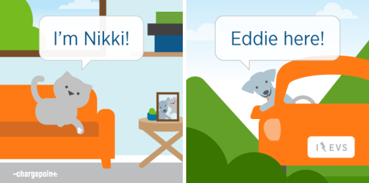 ChargePoint Eddie & Nikki